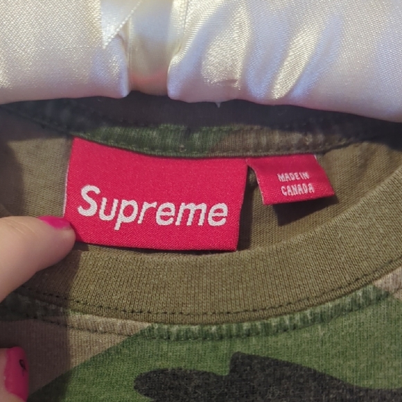 Supreme Camo Baby Tee - Picture 2 of 5